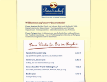 Tablet Screenshot of paradieshof-wehr.de